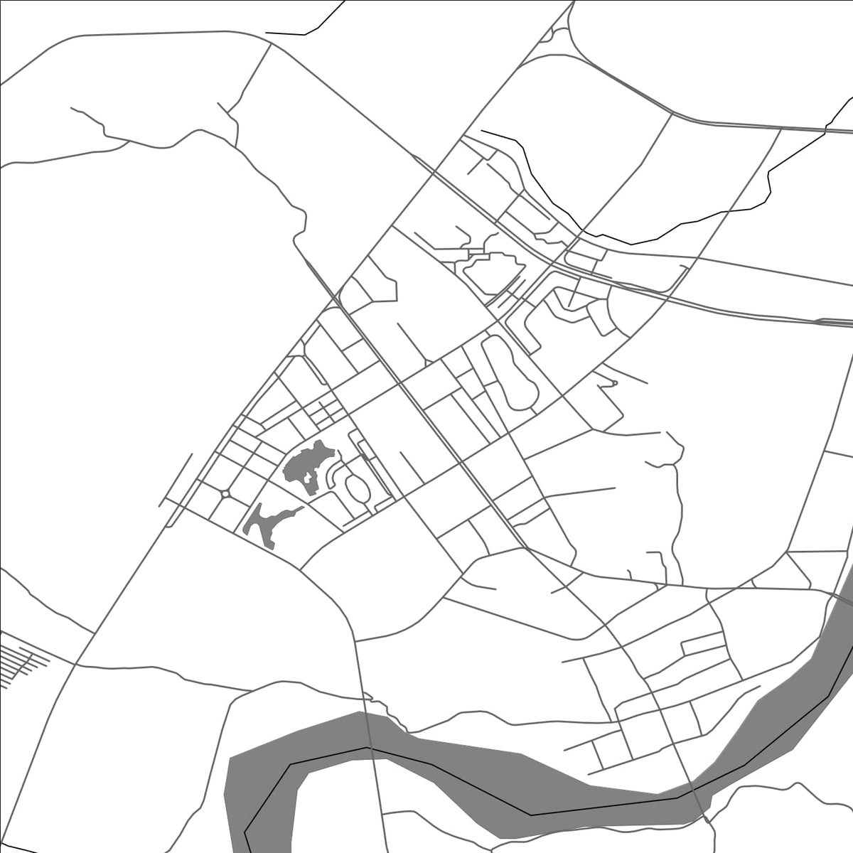 ROAD MAP OF NANFENG, CHINA BY MAPBAKES