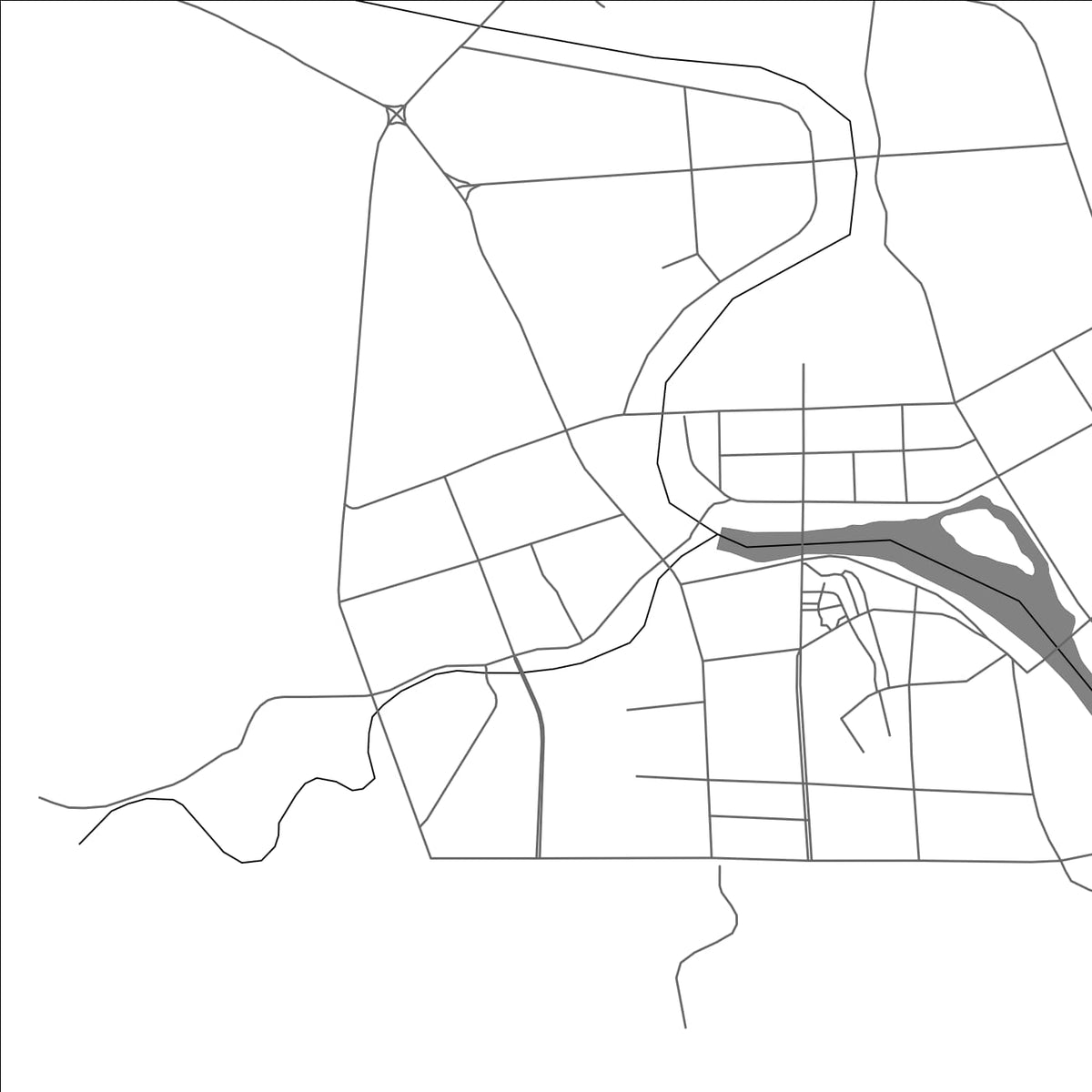 ROAD MAP OF NANJING, CHINA BY MAPBAKES