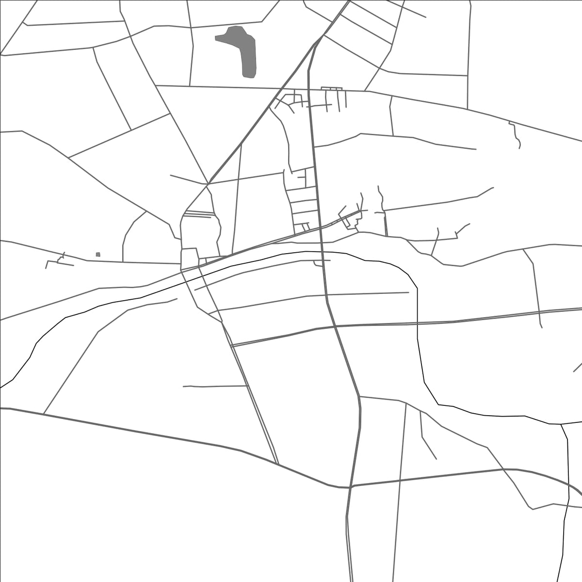 ROAD MAP OF NANMA, CHINA BY MAPBAKES
