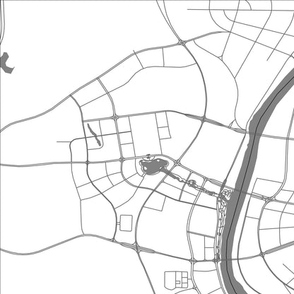 ROAD MAP OF NANPING, CHINA BY MAPBAKES