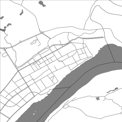 ROAD MAP OF NANXI, CHINA BY MAPBAKES