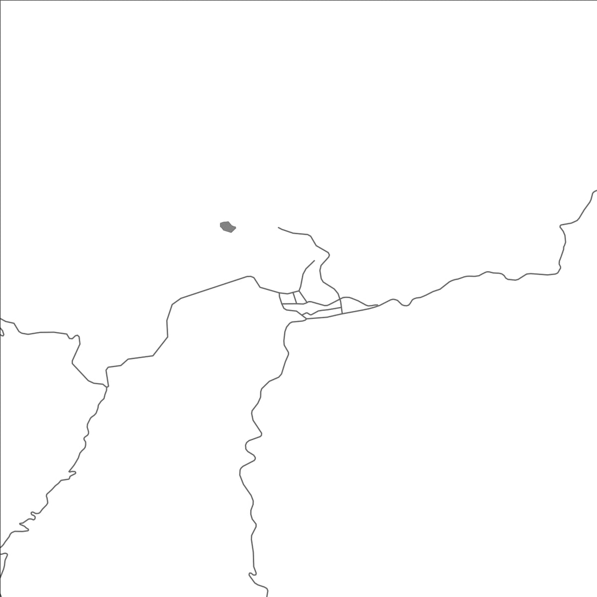 ROAD MAP OF NANYA, CHINA BY MAPBAKES