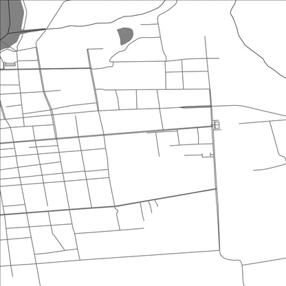 ROAD MAP OF NENJIANG, CHINA BY MAPBAKES