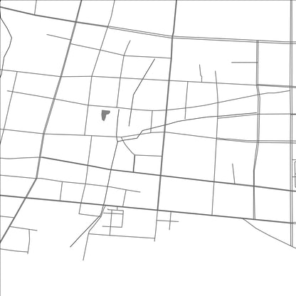 ROAD MAP OF NINGYANG, CHINA BY MAPBAKES