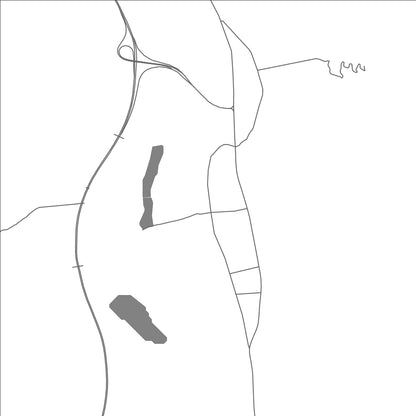 ROAD MAP OF PIANJIAO, CHINA BY MAPBAKES