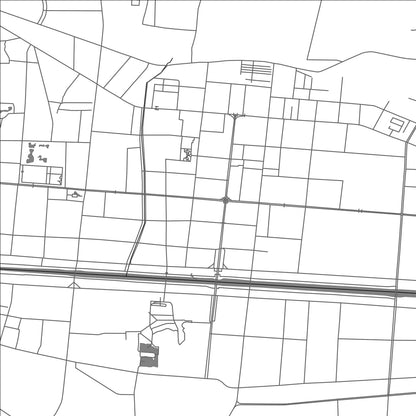 ROAD MAP OF PINGDINGSHAN, CHINA BY MAPBAKES