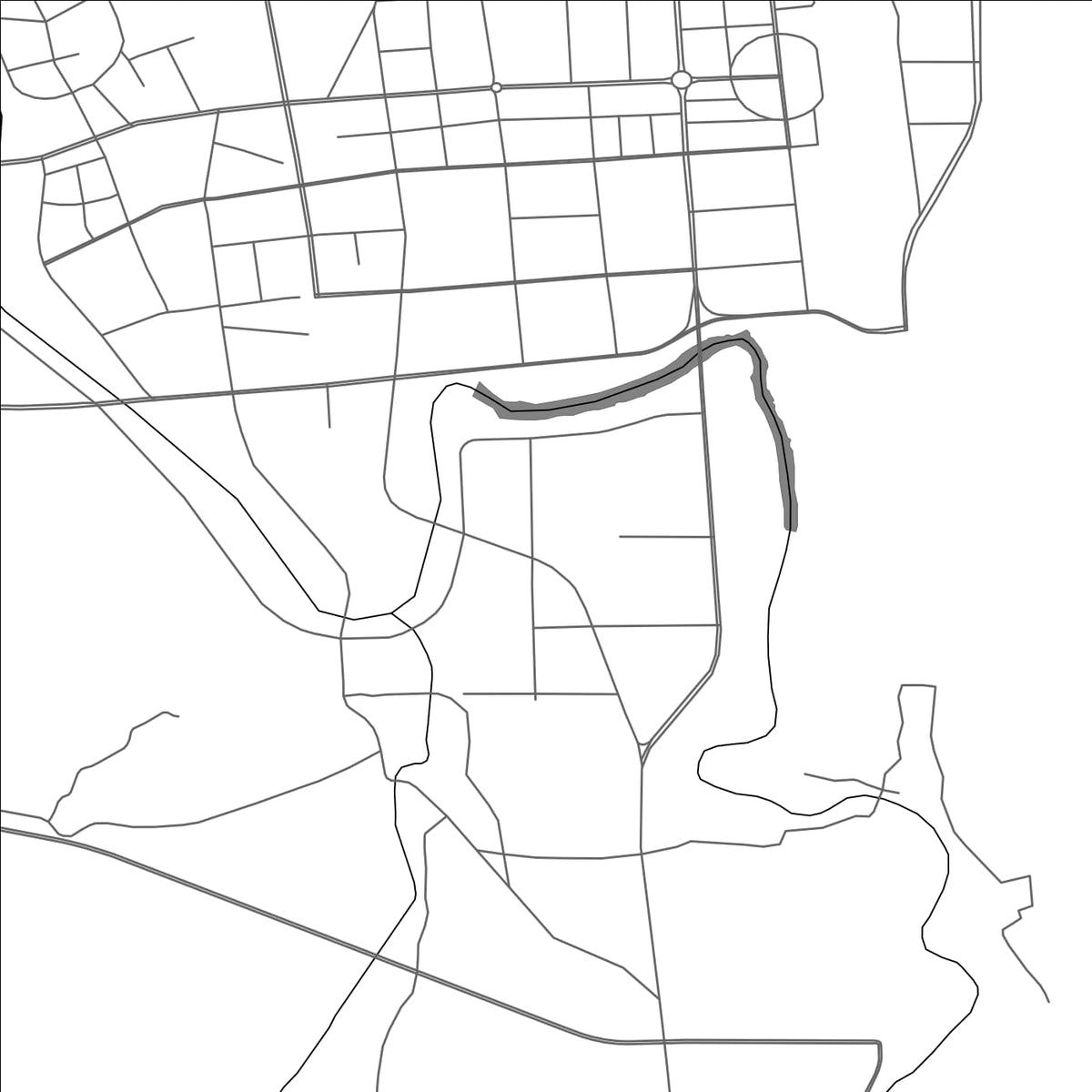 ROAD MAP OF PINGKAI, CHINA BY MAPBAKES