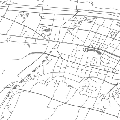 ROAD MAP OF PINGLIANG, CHINA BY MAPBAKES