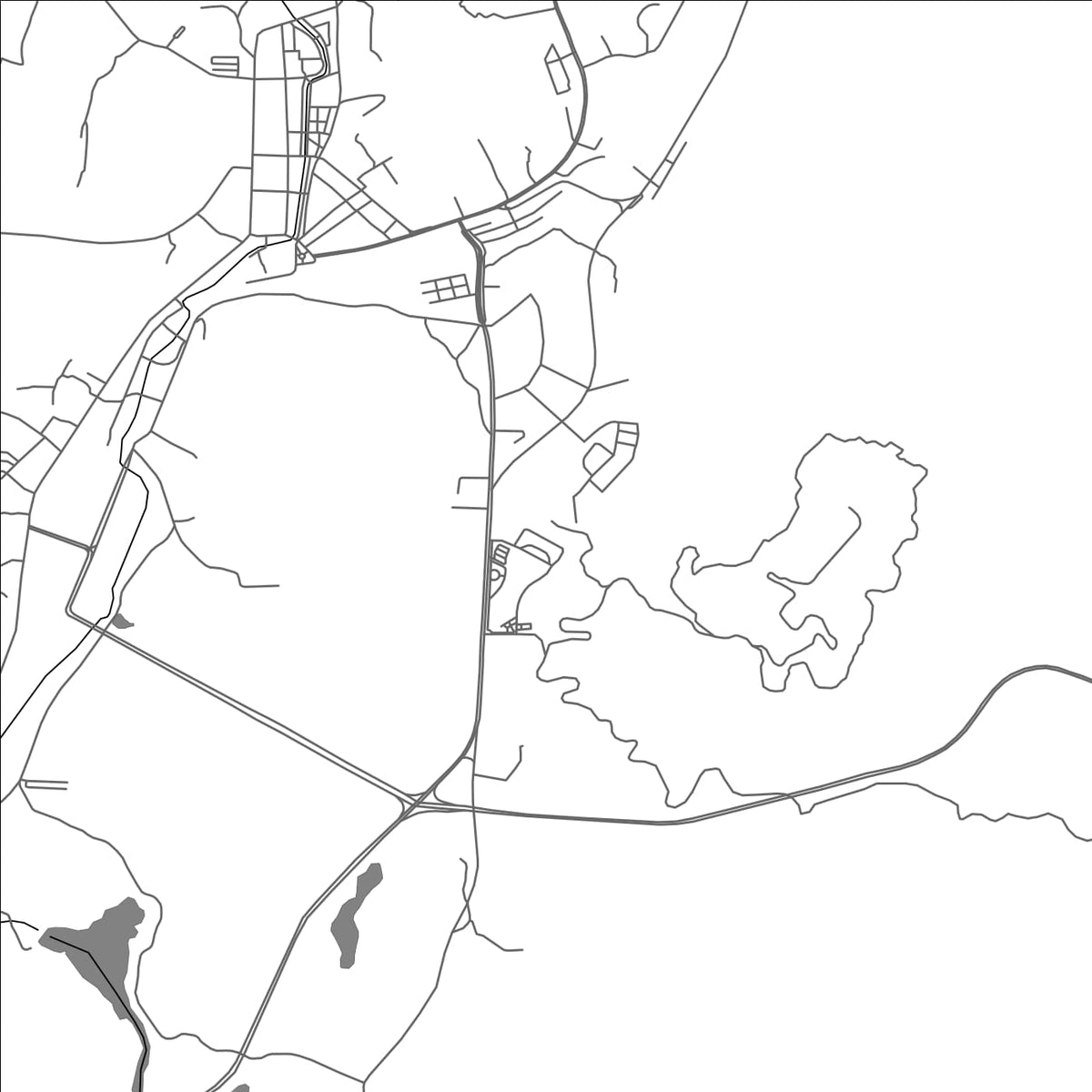 ROAD MAP OF PINGXIANG, CHINA BY MAPBAKES