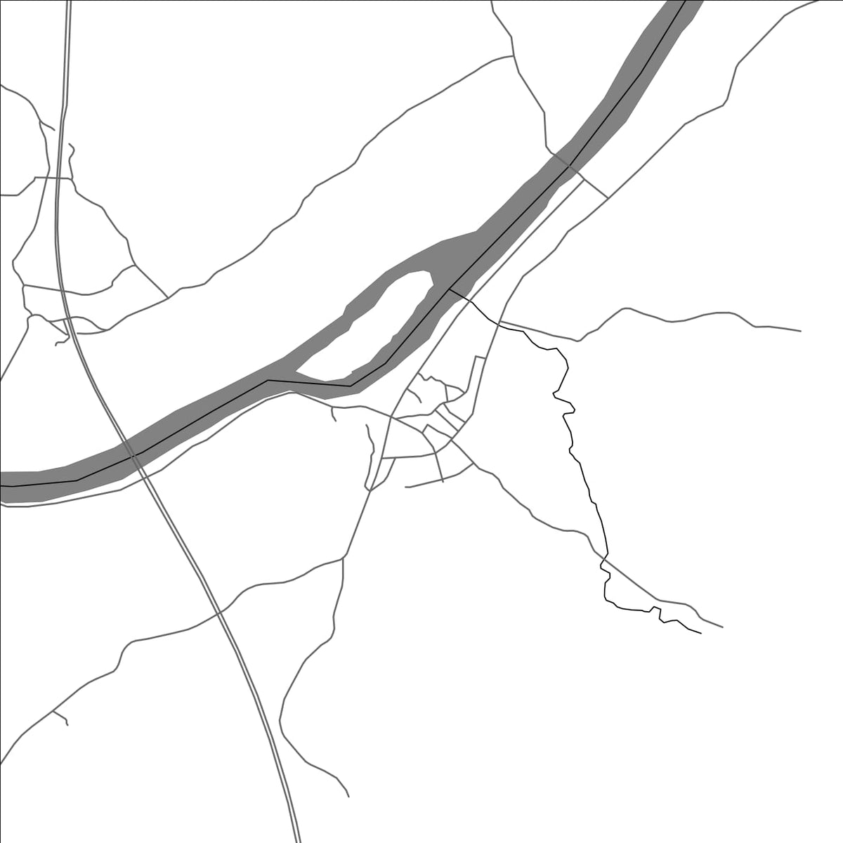 ROAD MAP OF PUJI, CHINA BY MAPBAKES