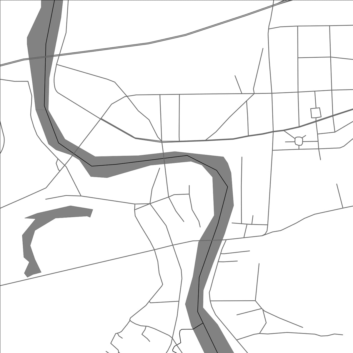 ROAD MAP OF PUQI, CHINA BY MAPBAKES