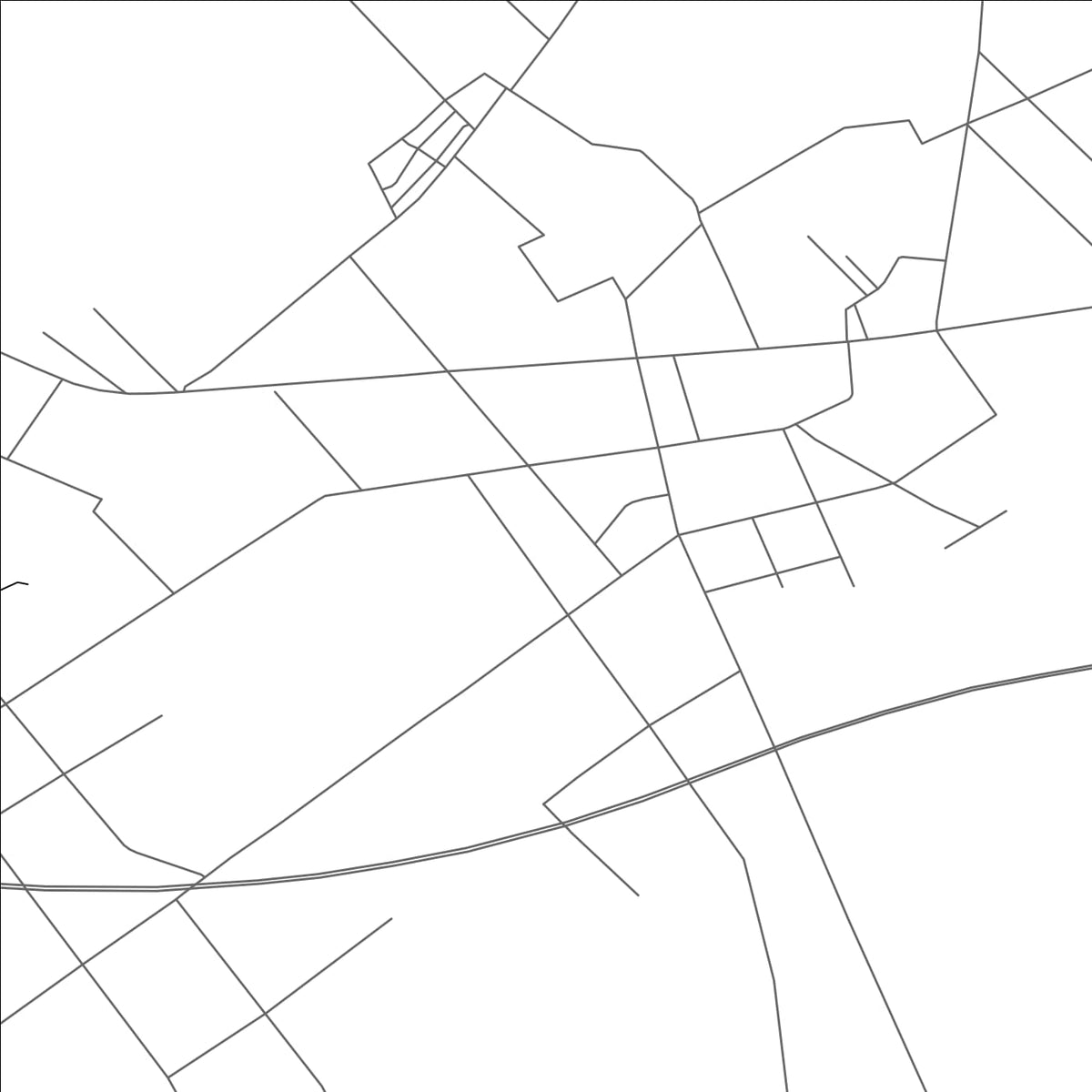 ROAD MAP OF QAREK, CHINA BY MAPBAKES