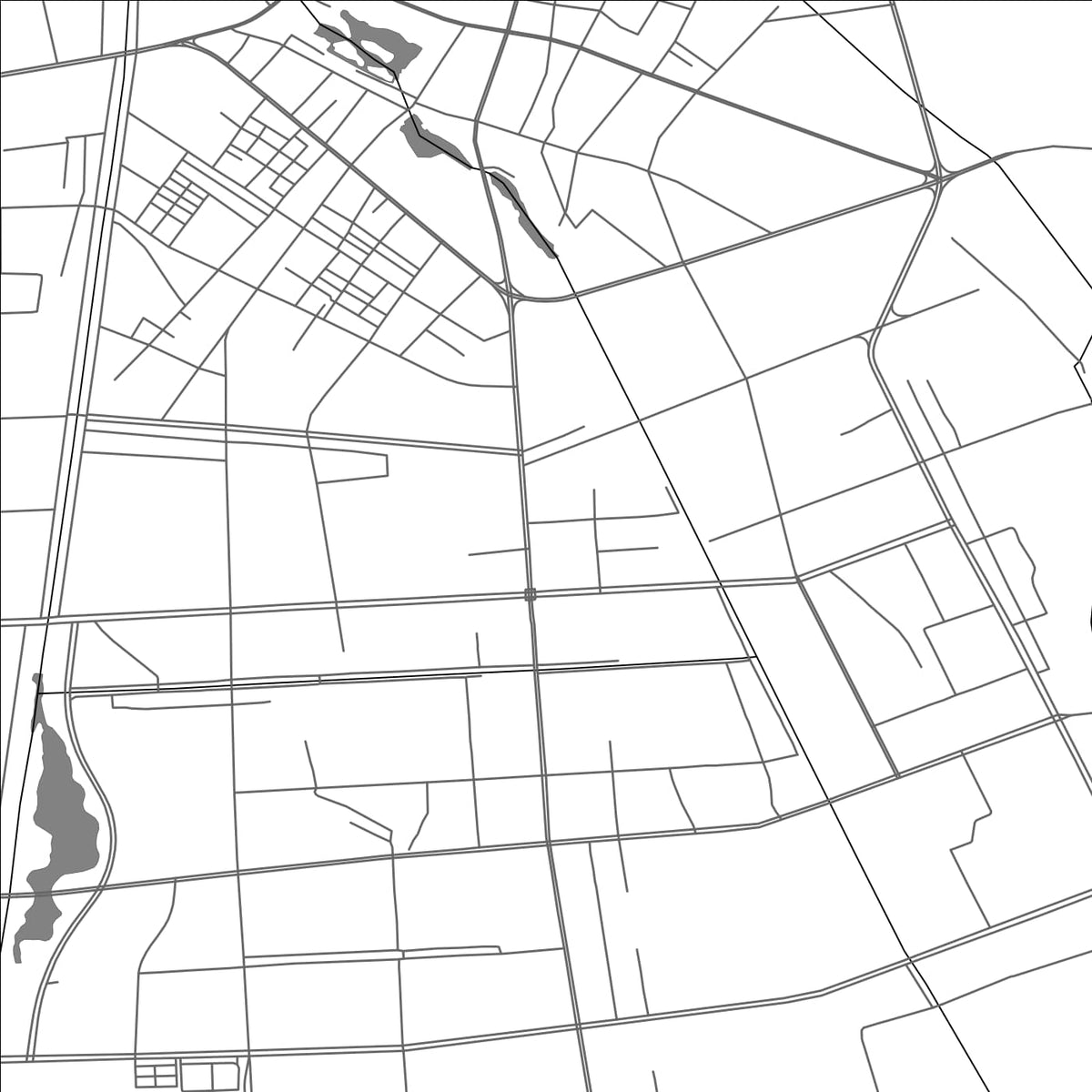 ROAD MAP OF QIANJIANG, CHINA BY MAPBAKES