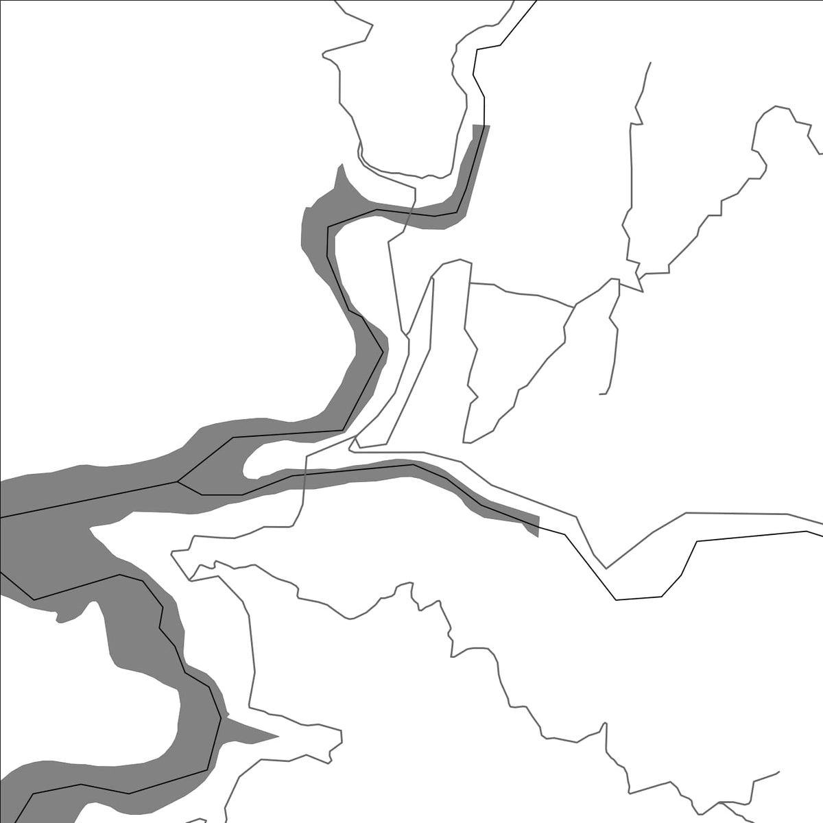 ROAD MAP OF QIAOTOU, CHINA BY MAPBAKES