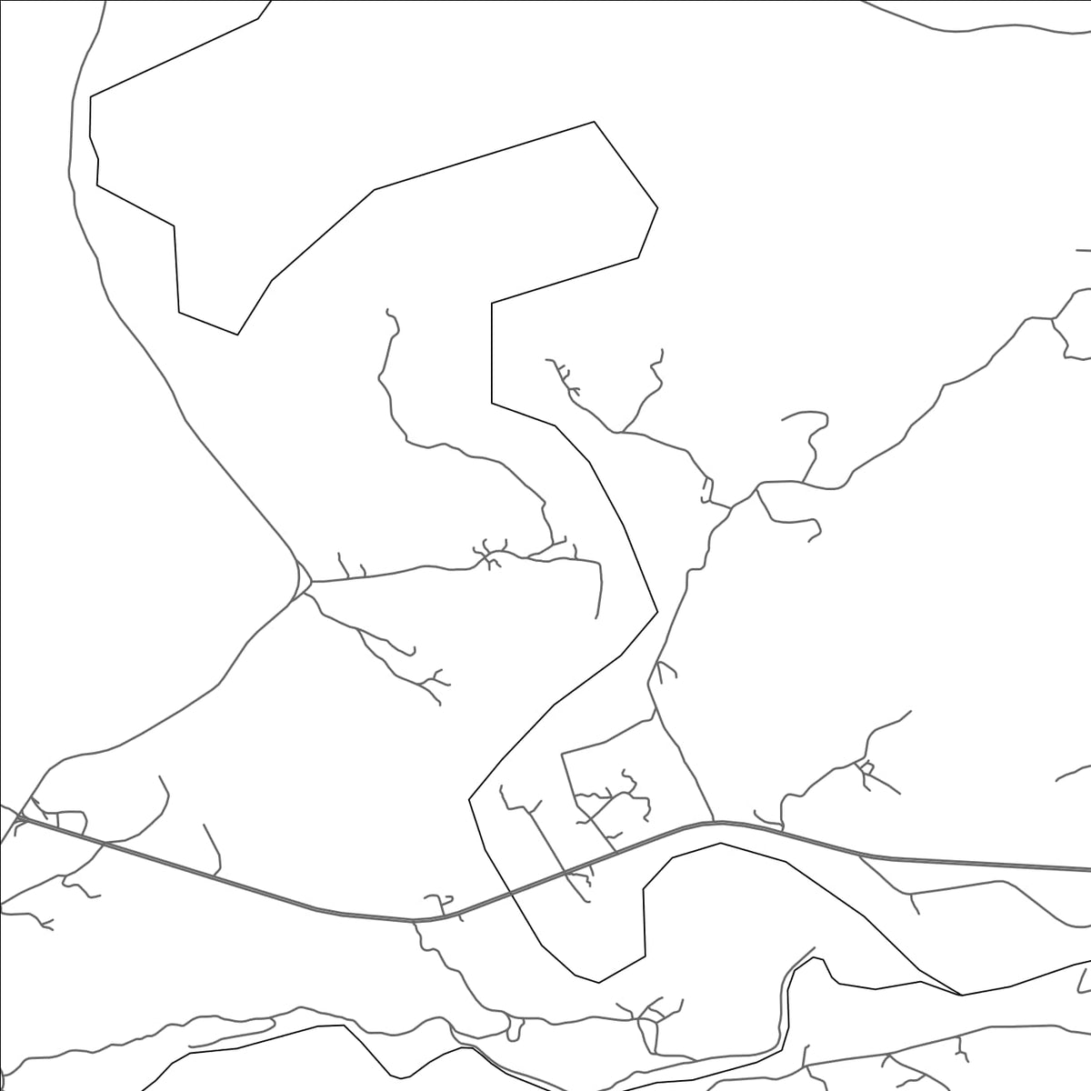 ROAD MAP OF QINA, CHINA BY MAPBAKES