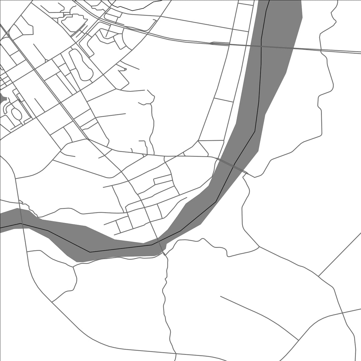 ROAD MAP OF QINCHENG, CHINA BY MAPBAKES