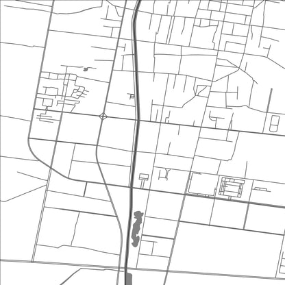 ROAD MAP OF QINGFENG, CHINA BY MAPBAKES