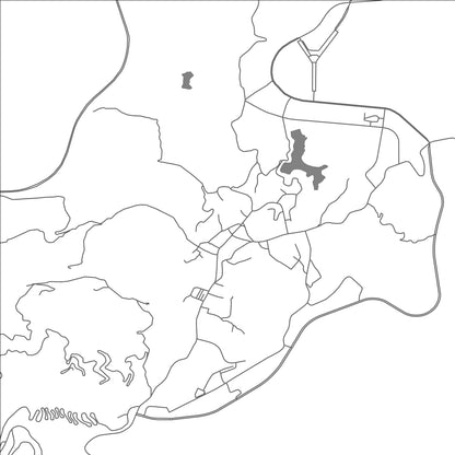 ROAD MAP OF QINGLONG, CHINA BY MAPBAKES