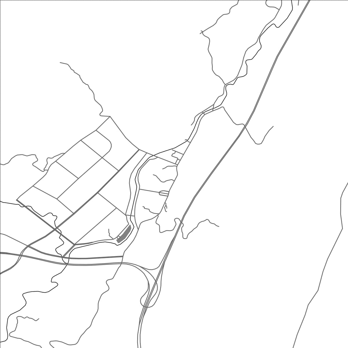 ROAD MAP OF QINGPING, CHINA BY MAPBAKES