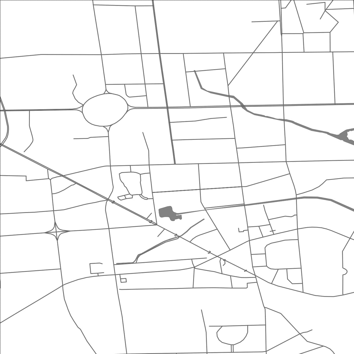 ROAD MAP OF QINHUANGDAO, CHINA BY MAPBAKES