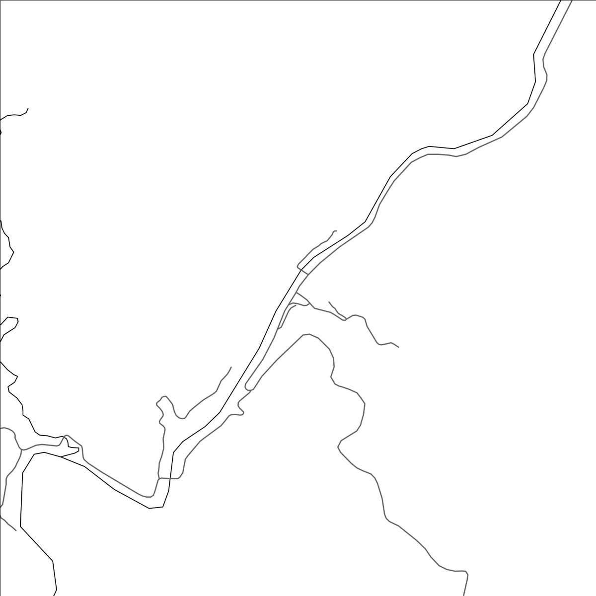 ROAD MAP OF RENSHA, CHINA BY MAPBAKES