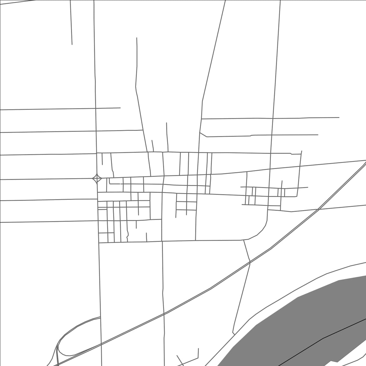 ROAD MAP OF RENZHAO, CHINA BY MAPBAKES