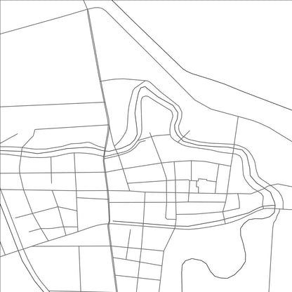 ROAD MAP OF RUNING, CHINA BY MAPBAKES