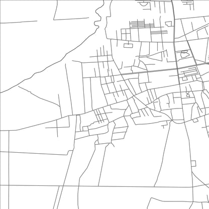 ROAD MAP OF SALAQI, CHINA BY MAPBAKES