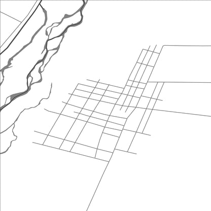 ROAD MAP OF SAMUYUZI, CHINA BY MAPBAKES