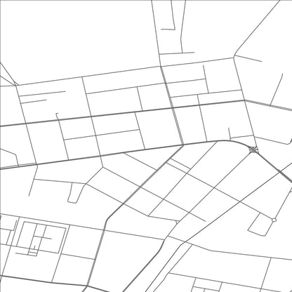 ROAD MAP OF SANDAOHEZI, CHINA BY MAPBAKES