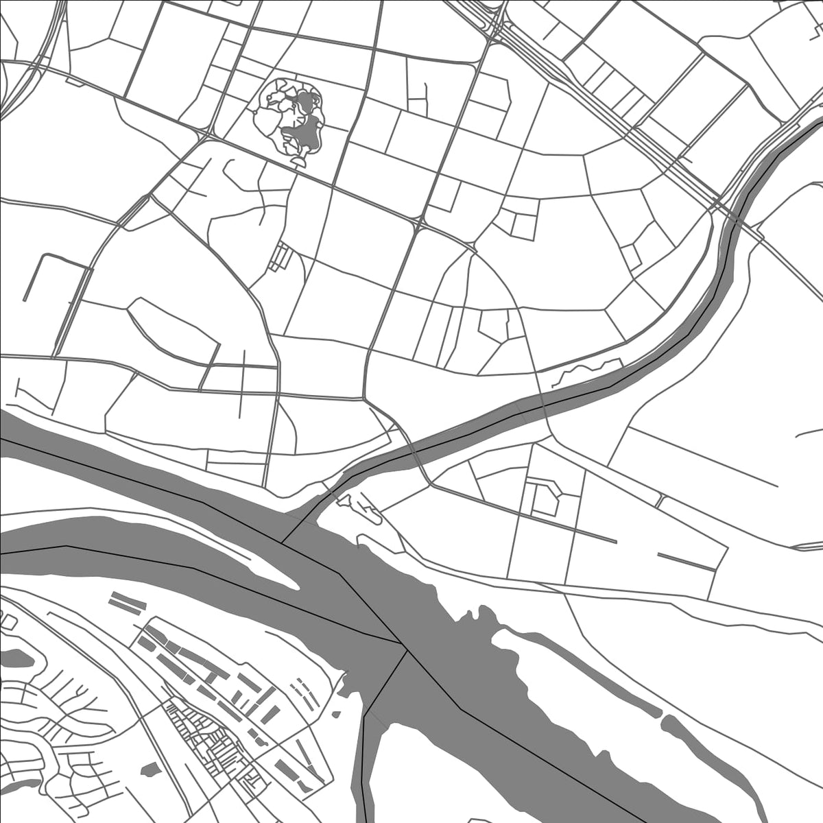 ROAD MAP OF SANSHUI, CHINA BY MAPBAKES