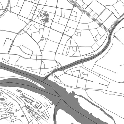 ROAD MAP OF SANSHUI, CHINA BY MAPBAKES