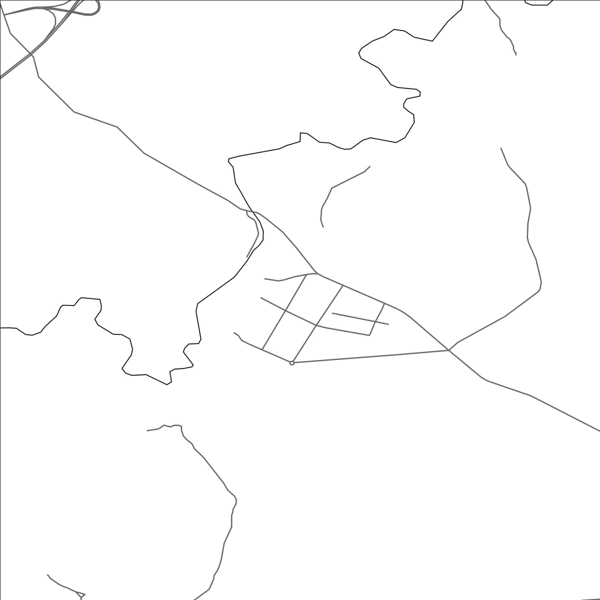 ROAD MAP OF SANTANGPU, CHINA BY MAPBAKES