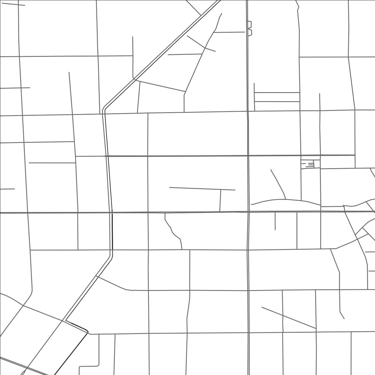 ROAD MAP OF SHACHE, CHINA BY MAPBAKES