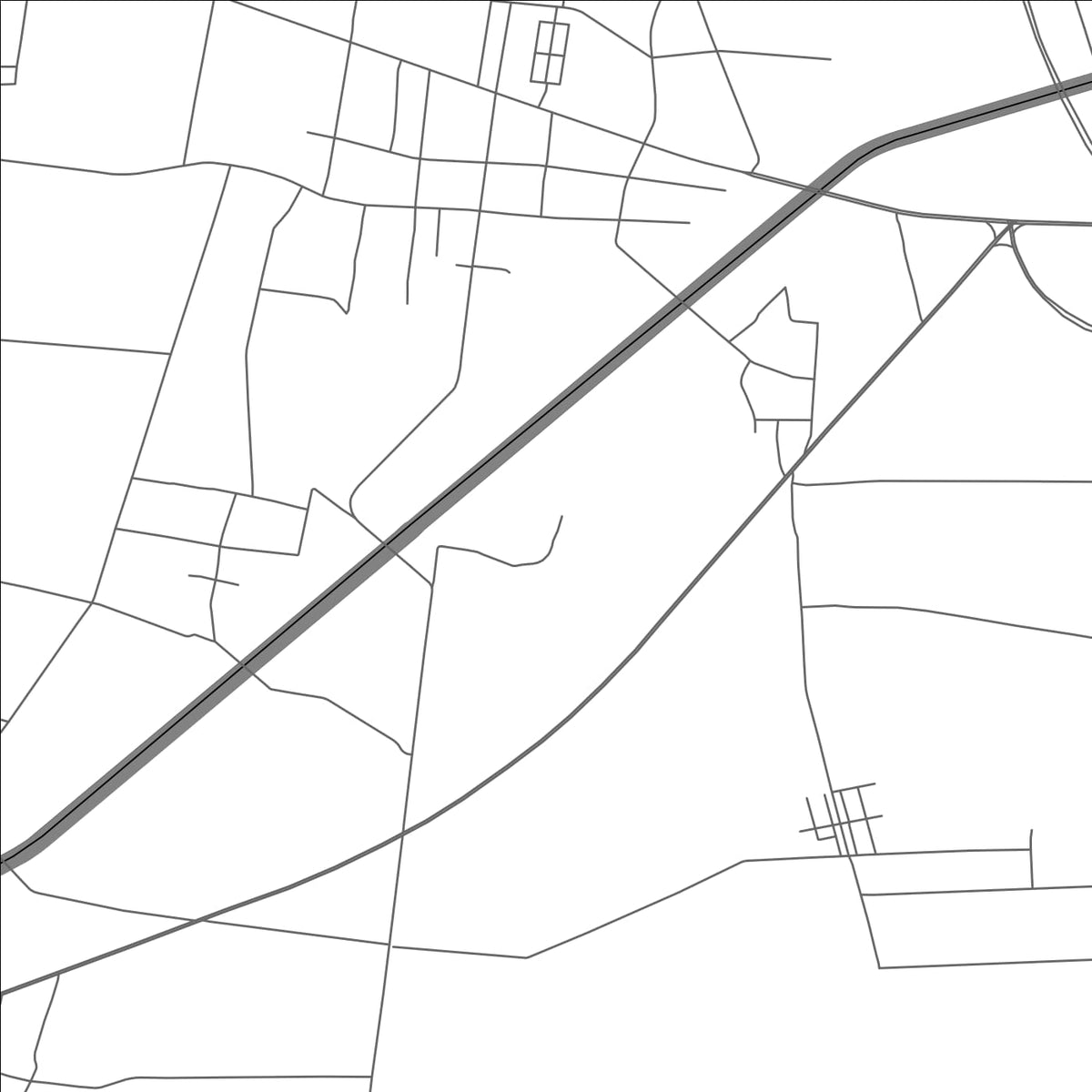 ROAD MAP OF SHANGCHONG, CHINA BY MAPBAKES