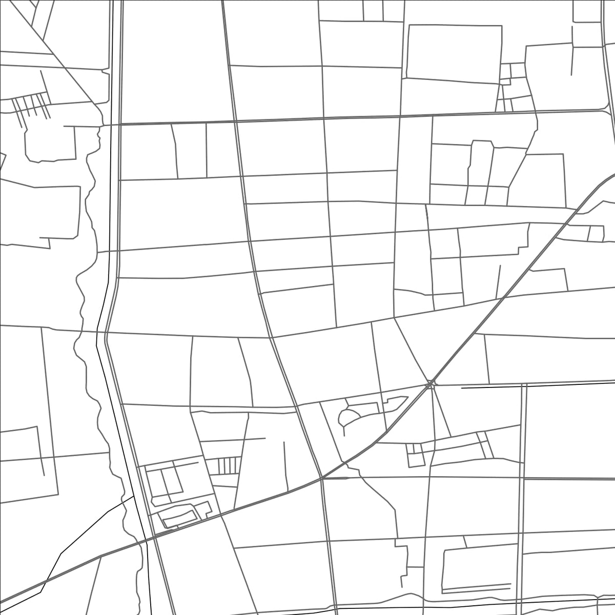 ROAD MAP OF SHANGHE, CHINA BY MAPBAKES