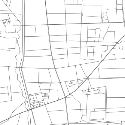 ROAD MAP OF SHANGHE, CHINA BY MAPBAKES