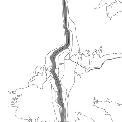 ROAD MAP OF SHANGPA, CHINA BY MAPBAKES