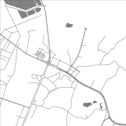 ROAD MAP OF SHANTING, CHINA BY MAPBAKES