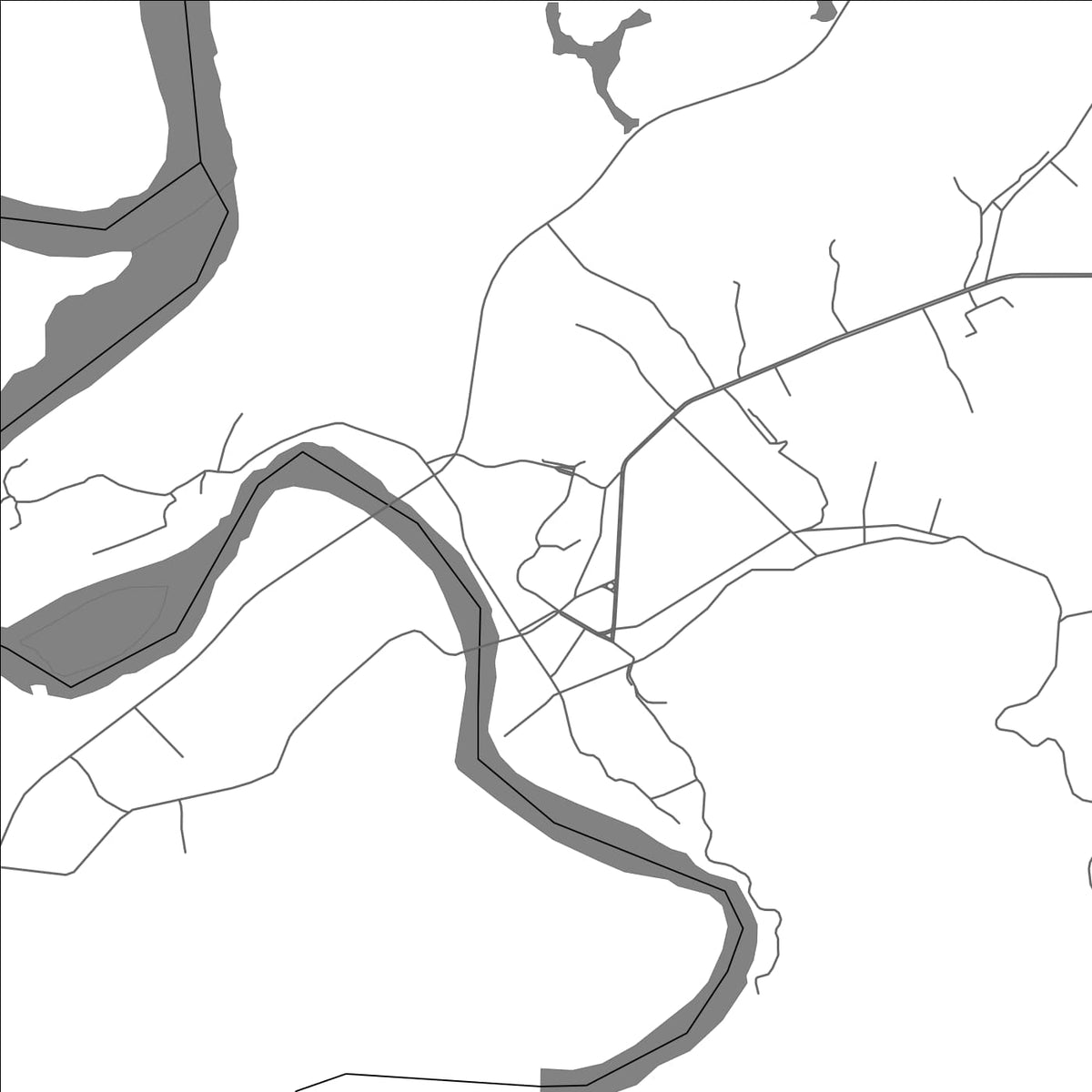 ROAD MAP OF SHAOYANG, CHINA BY MAPBAKES