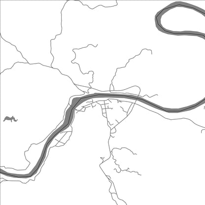 ROAD MAP OF SHAOYUN, CHINA BY MAPBAKES