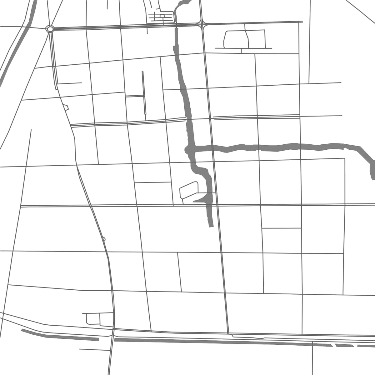 ROAD MAP OF SHOUXIAN, CHINA BY MAPBAKES