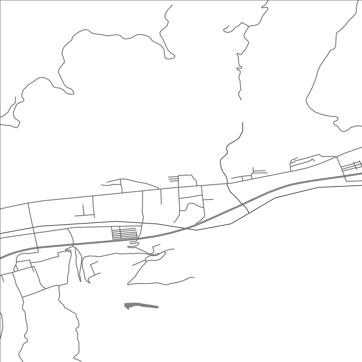 ROAD MAP OF SIMEN, CHINA BY MAPBAKES