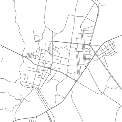 ROAD MAP OF SUICHENG, CHINA BY MAPBAKES
