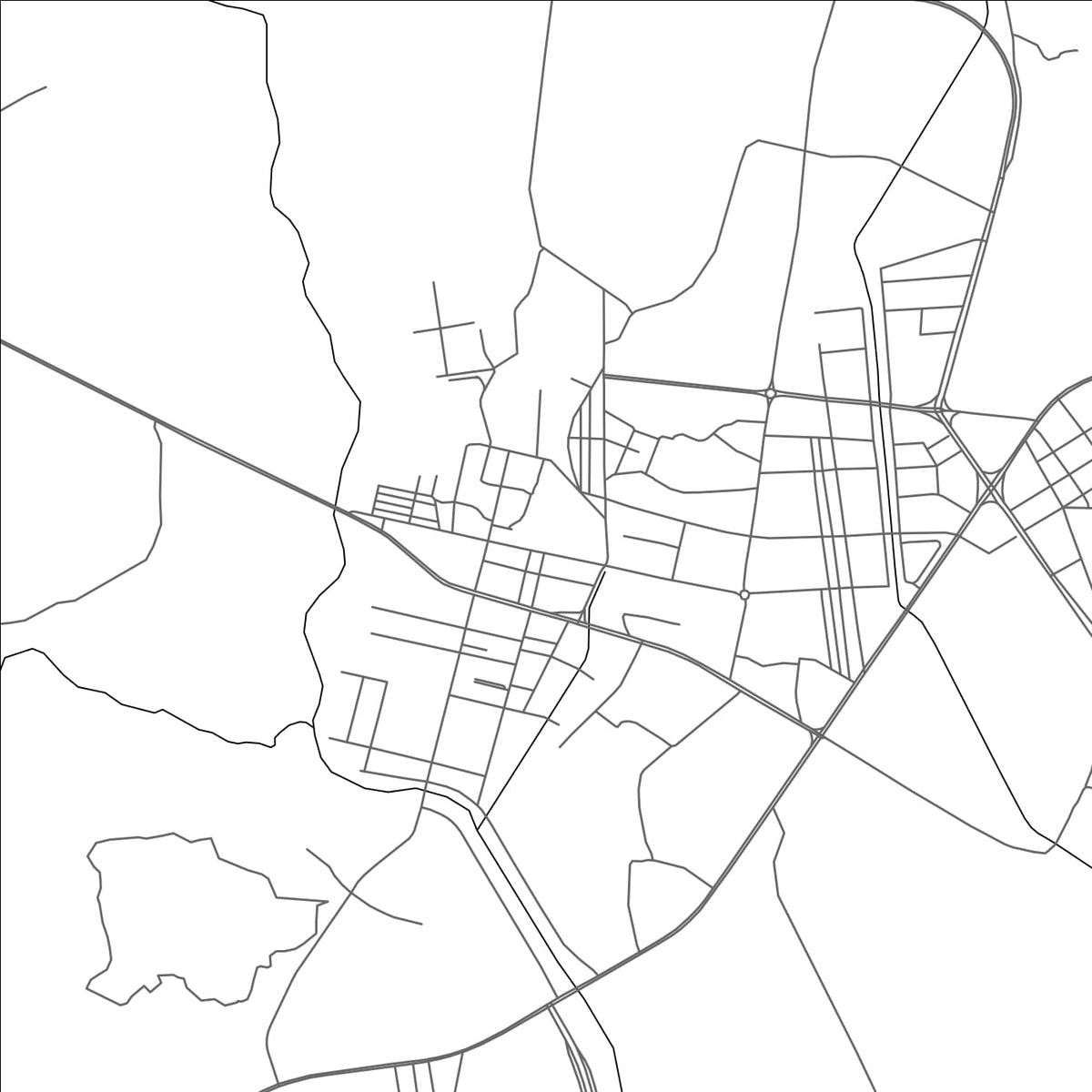 ROAD MAP OF SUIXI, CHINA BY MAPBAKES