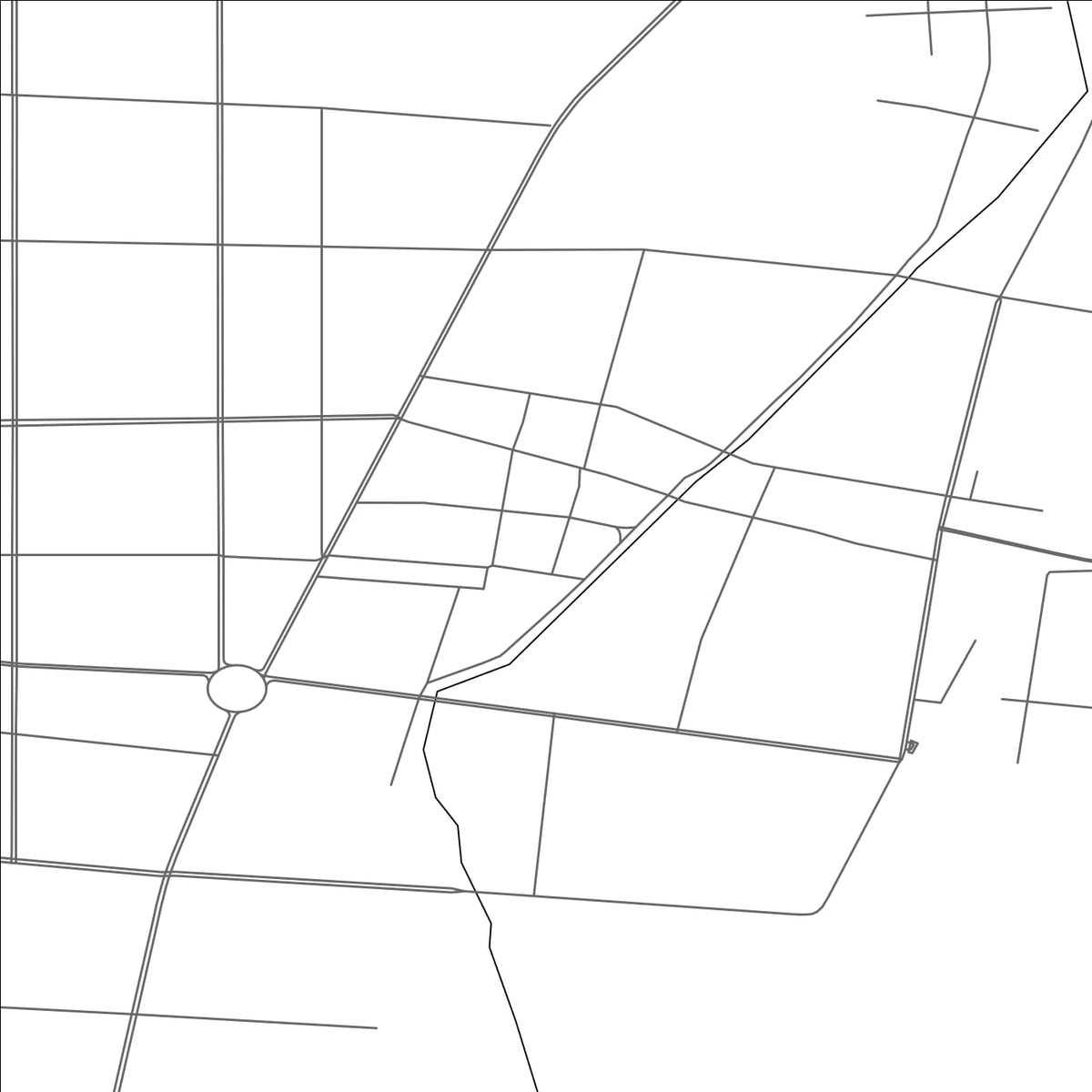 ROAD MAP OF SUOZHEN, CHINA BY MAPBAKES