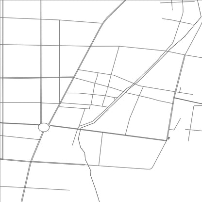 ROAD MAP OF SUOZHEN, CHINA BY MAPBAKES