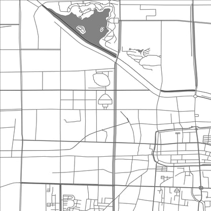 ROAD MAP OF SUZHOU, CHINA BY MAPBAKES