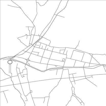 ROAD MAP OF TAIBAI, CHINA BY MAPBAKES