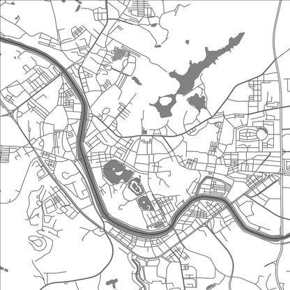 ROAD MAP OF TAISHAN, CHINA BY MAPBAKES